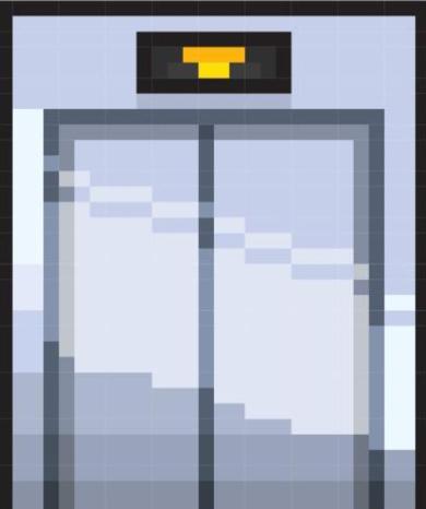 Museum elevator